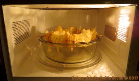 Kartoffelchips in der Mikrowelle