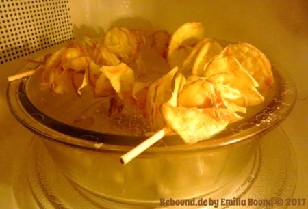 Chips in der Mikrowelle